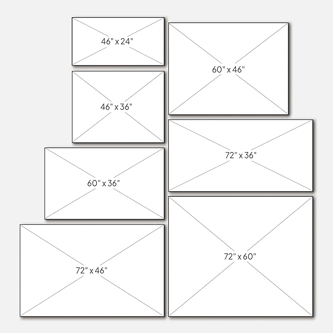 SIGNWIN 36"x60" Extra Large Framed Wall Art Muted Forest Path Soft Misty Woodland Scene Illustration for Home Living Room Bedroom Decor (Frame Assembly Required)