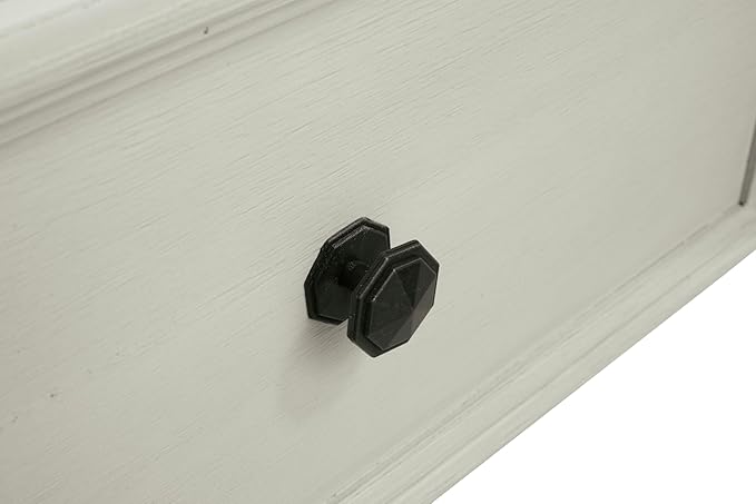 Signature Design by Ashley Bolanburg Farmhouse Lift Top Coffee Table with Drawers, Antique Cream & Brown