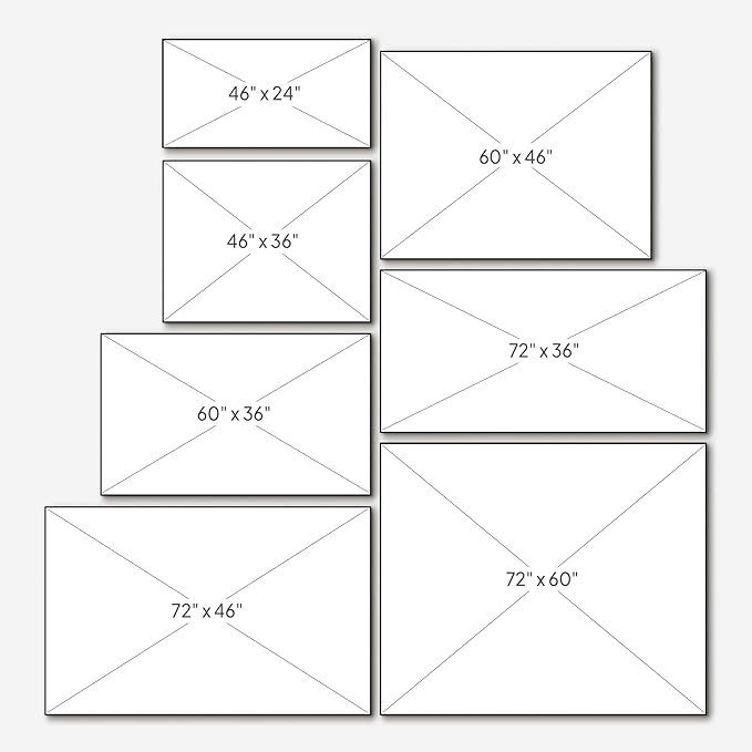 SIGNWIN 36"x72" Extra Large Framed Wall Art Medieval Fantasy Forest with Woodland Animals, Storybook-Inspired Scene for Home Living Room Bedroom Decor (Frame Assembly Required)