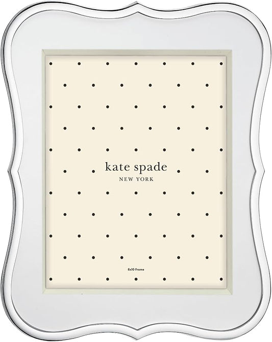 Kate Spade New York Crown Point 8" X 10" Frame, 3.15 LB, Silver