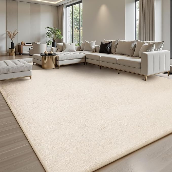 Sour Lemon 10x14 Area Rugs for Living Room, Soft Large Area Rug Fluffy Rugs for Bedroom,Machine Washable Area Rug Non Slip Carpet Rug for Living Room Playroom Kids Room Home Decor