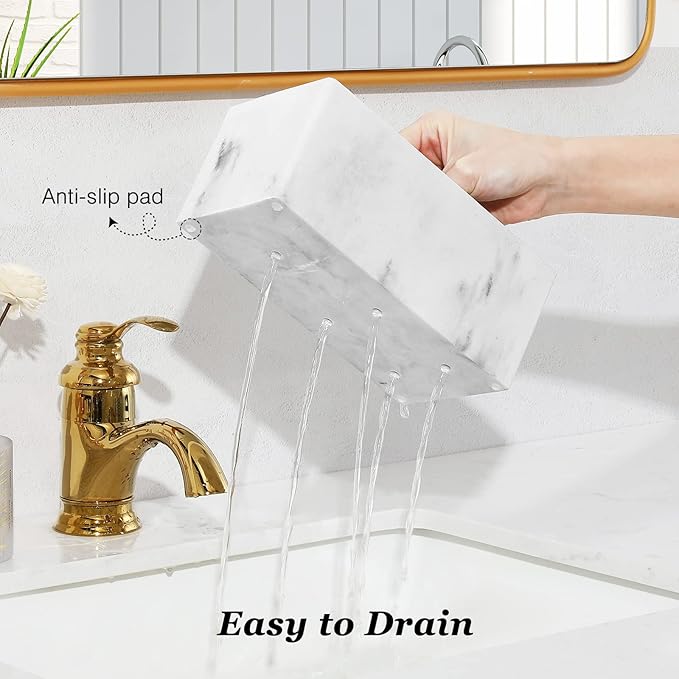 Luxspire Toothbrush Holder, Ink White