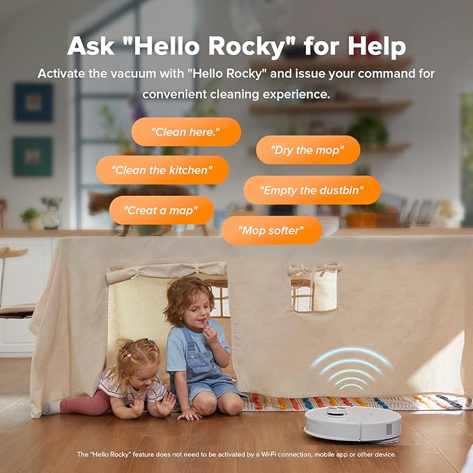 roborock Qrevo Master Robot Vacuum and Mop Combo, 10,000Pa Suction, FlexiArm Design Side Brush & Mop, Auto Mop Washing & Drying, Self-Emptying&Refilling, Dock Self-Cleaning, Obstacle Avoidance, White