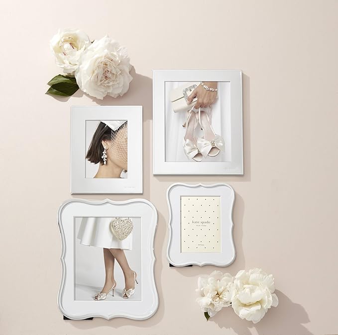 kate spade new york Crown Point 5" x 7" Frame, Silver