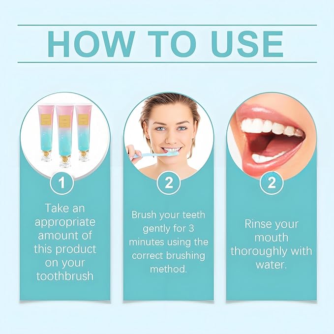 Niacinamide Whitening Toothpaste 2-Pack | Fresh Breath Toothpaste | Stain Removal & Enamel Safe | Fresh Breath Formula with Activated Charcoal |for Coffee/Smokers