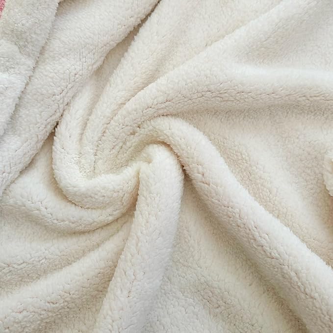 UKELER Arch Sherpa Throw Blanket 60 × 80 inch,Sherpa Fleece Blanket for All Season, Warm and Cozy Blankets for Bed Couch Sofa Office Camping, Light Green