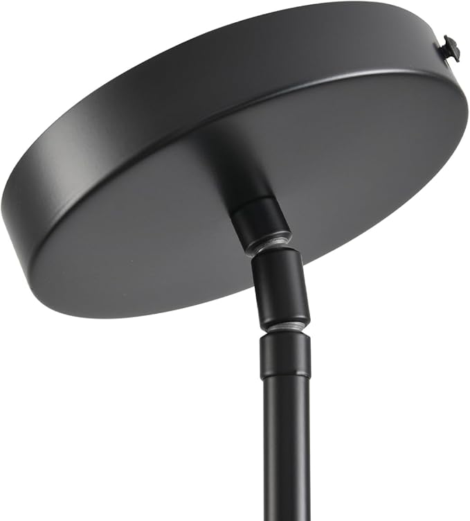 Black Pendant Lights Kitchen Island - Seeded Glass Pendant Light Fixture Multiple Stems Rods 3 Units 12 Inch 3 Units 4 Inch (1 Pack Black Seeded Downrod)