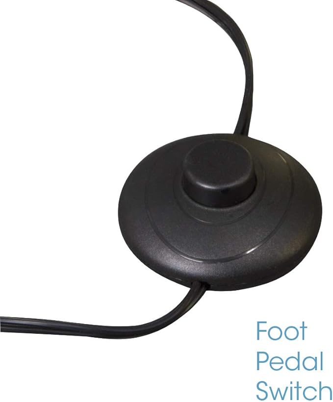 OttLite Covington Floor Lamp - Brushed Nickel, Adjustable Modern & Contemporary LED Light