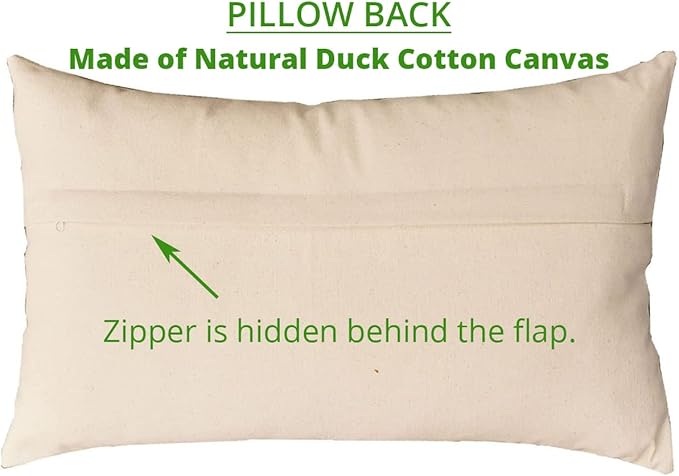 Lumbar Kandinsky Abstract Pillow Cover - Original Composition | Modern Chair Cushion | Modern Outdoor Pillowcase | Mid Century Chair Cushions | Hand Embroidered Wool Size 14x20