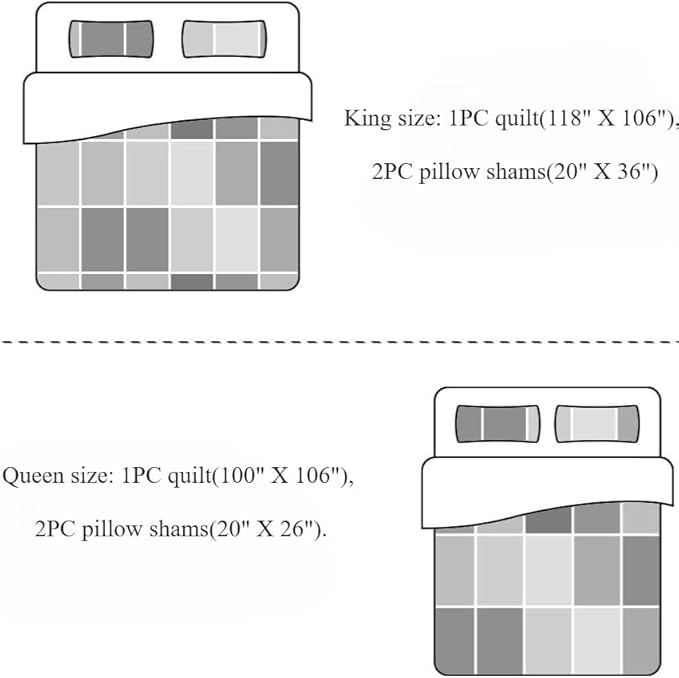 MarCielo 3-Piece 100% Cotton Oversized Bedspread Lightweight Quilt Coverlet Embroidery Farmhouse Bedding Set T0 (Wine Burgundy, Oversized Queen (100"x106"))