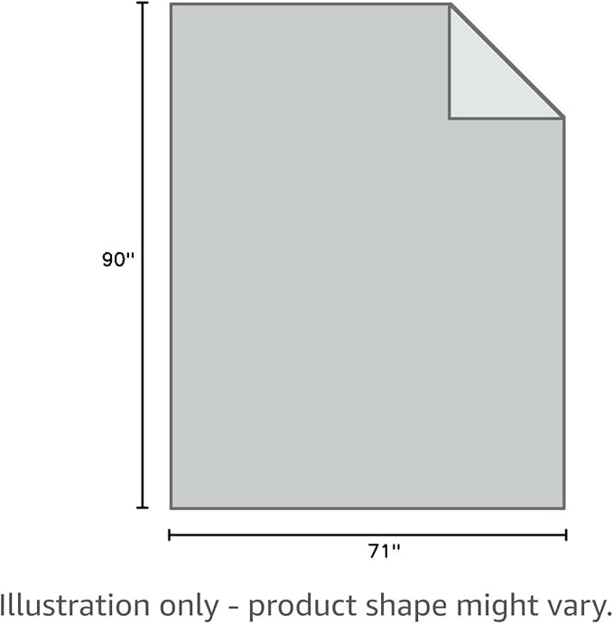 Gold Case Throw Blanket for Bed – 100% Recycled Turkish Cotton Bed Blanket – Decorative Throw Cotton Blankets for Living Room & Bedroom – Woven Twin Blankets - 71x90 - Grey