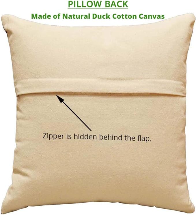 Matisse Coral Pillow Cover | Orange Modern Pillows | Modern Chair Cushion| Farmhouse Pillows | Flower Outdoor Pillow | Mid Century Chair Cushion | Hand Embroidered Wool Size 18x18