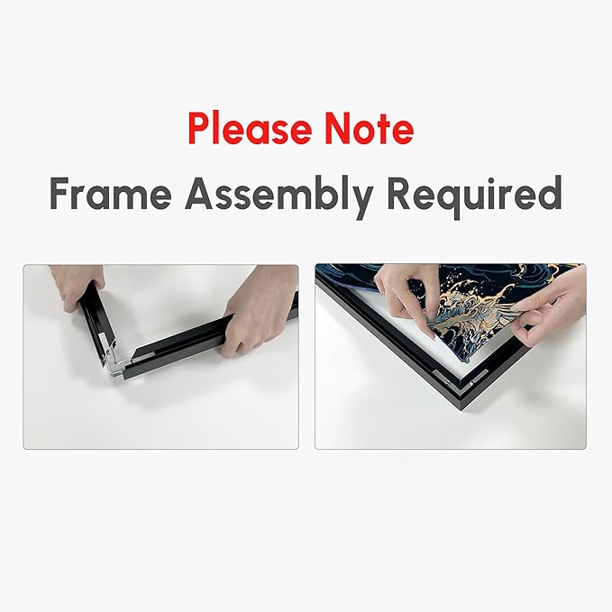 SIGNWIN 36"x72" Extra Large Framed Wall Art Bold Peony Bloom in Colorful Impressionist Style, Lush Floral for Home Living Room Bedroom Decor (Frame Assembly Required)