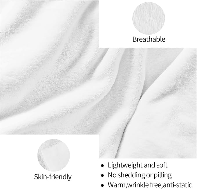 HGOD DESIGNS Polka DotsBlanket, Super Soft Brush Strokes Dots Throw Blanket 40"x50" Blanket for Bed Couch Chair Fall Winter Camping Living Room Office