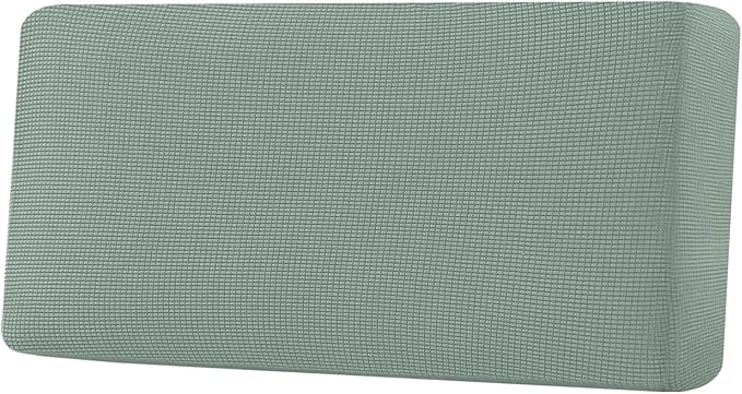 H.VERSAILTEX Super Stretch Individual Seat Cushion Covers Sofa Covers Couch Cushion Covers Slipcover Sets Thick Jacquard Textured Twill Fabric (1 Piece Sofa Cushion Cover, Sage)