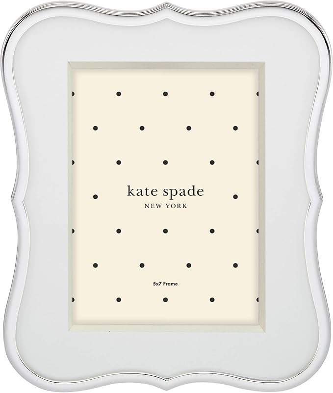 kate spade new york Crown Point 5" x 7" Frame, Silver