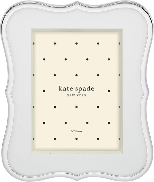kate spade new york Crown Point 5" x 7" Frame, Silver