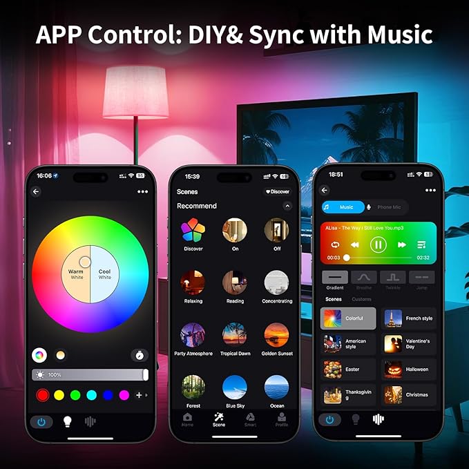 Floor Lamp for Living Room Bedroom,Modern Floor Lamp with Remote, Simple Design with Beige Shade,Foot Pedal Switch,Dimmable Colors Temperature,9W RGB LED Bulb