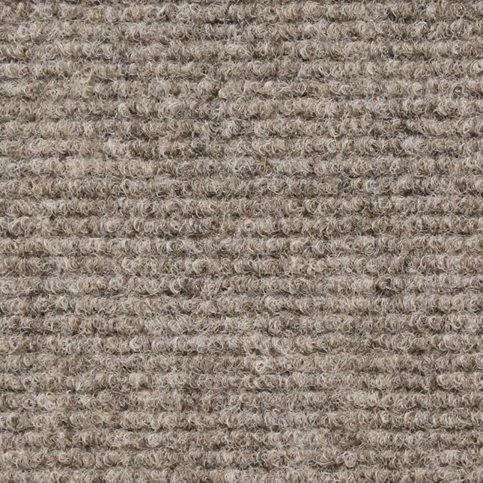 House, Home and More Indoor Outdoor Carpet with Rubber Marine Backing - Brown - 6 Feet x 45 Feet - Durable, UV-Resistant - Adds Color and Comfort to Your Deck, Patio or Other Outdoor Rug Space.