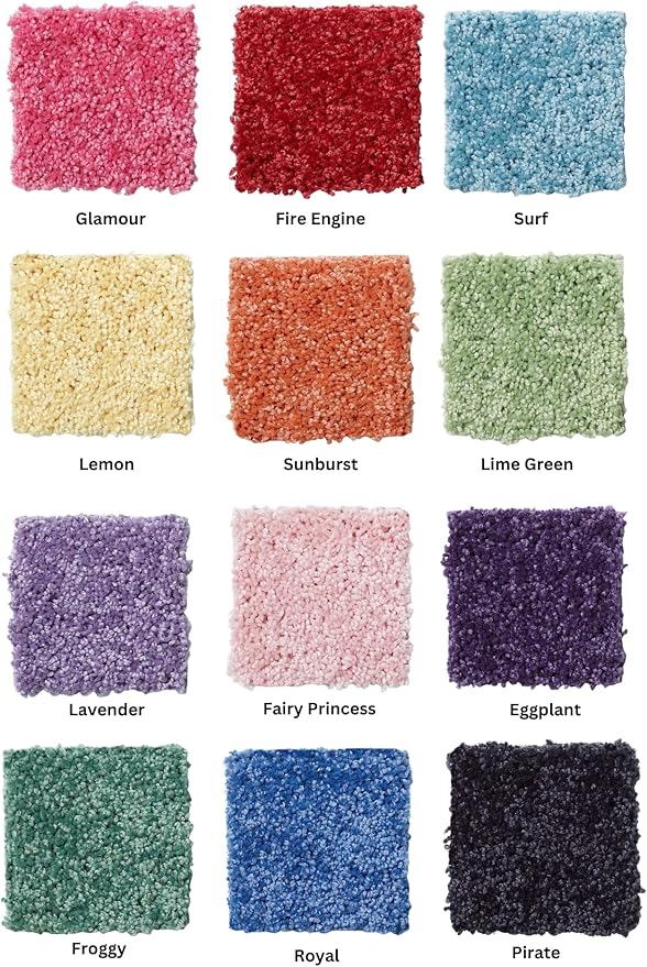KOECKRITZ Soft and Colorful Kids Classroom Area Rugs (Passes Flammability Pill Test) Many Sizes and Bright Colors to Select from (10' Round, Royal)