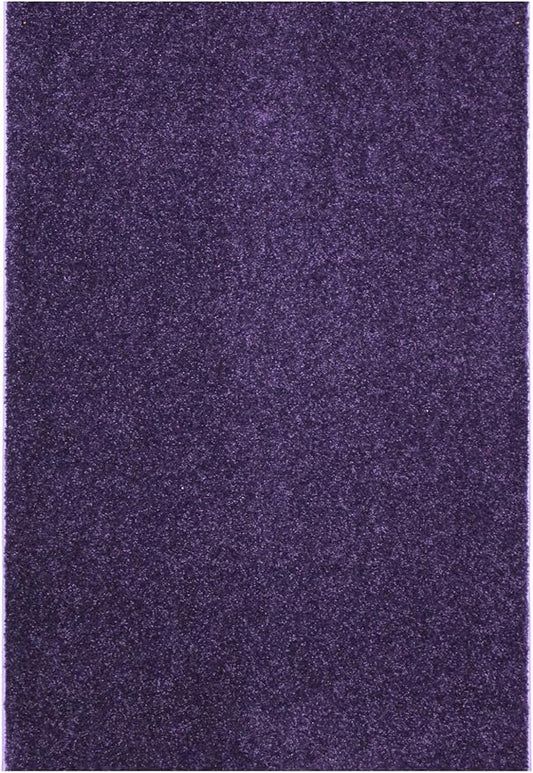 KOECKRITZ Soft and Colorful Kids Classroom Area Rugs (Passes Flammability Pill Test) Many Sizes and Bright Colors to Select from (9' x 12', Eggplant)