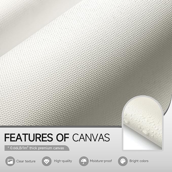 Framed Black and White Abstract Wall Art, Modern Large Canvas Paintings Artwork for Walls, Minimalist Abstract Starry Night Art Prints Pictures for Living Room Hallway Bedroom Office Bathroom Wall Decor 24x36 Inch