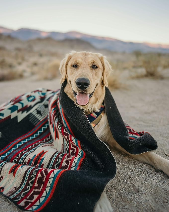 Inca Aztec Throw, Queen, King Blanket | Southwest Indian Navajo Boho Style | Native Cover for Camping, Bedding, Couch, Vanlife | Faux Alpaca, Lightweight, Hypoallergenic (Pachamama Brown, Throw)