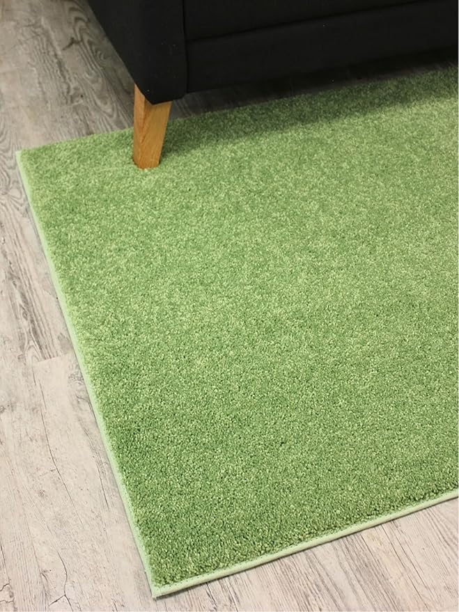 KOECKRITZ Soft and Colorful Kids Classroom Area Rugs (Passes Flammability Pill Test) Many Sizes and Bright Colors to Select from (9' Round, Lime)