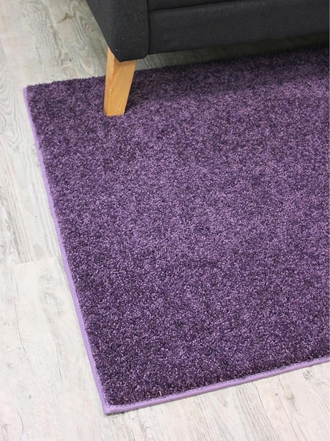 KOECKRITZ Soft and Colorful Kids Classroom Area Rugs (Passes Flammability Pill Test) Many Sizes and Bright Colors to Select from (9' x 12', Eggplant)