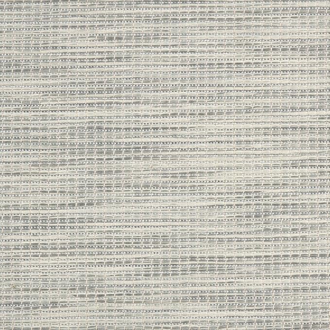 Nourison Home Positano 9' x 12' Light Grey Modern Indoor/Outdoor Rug Polypropylene